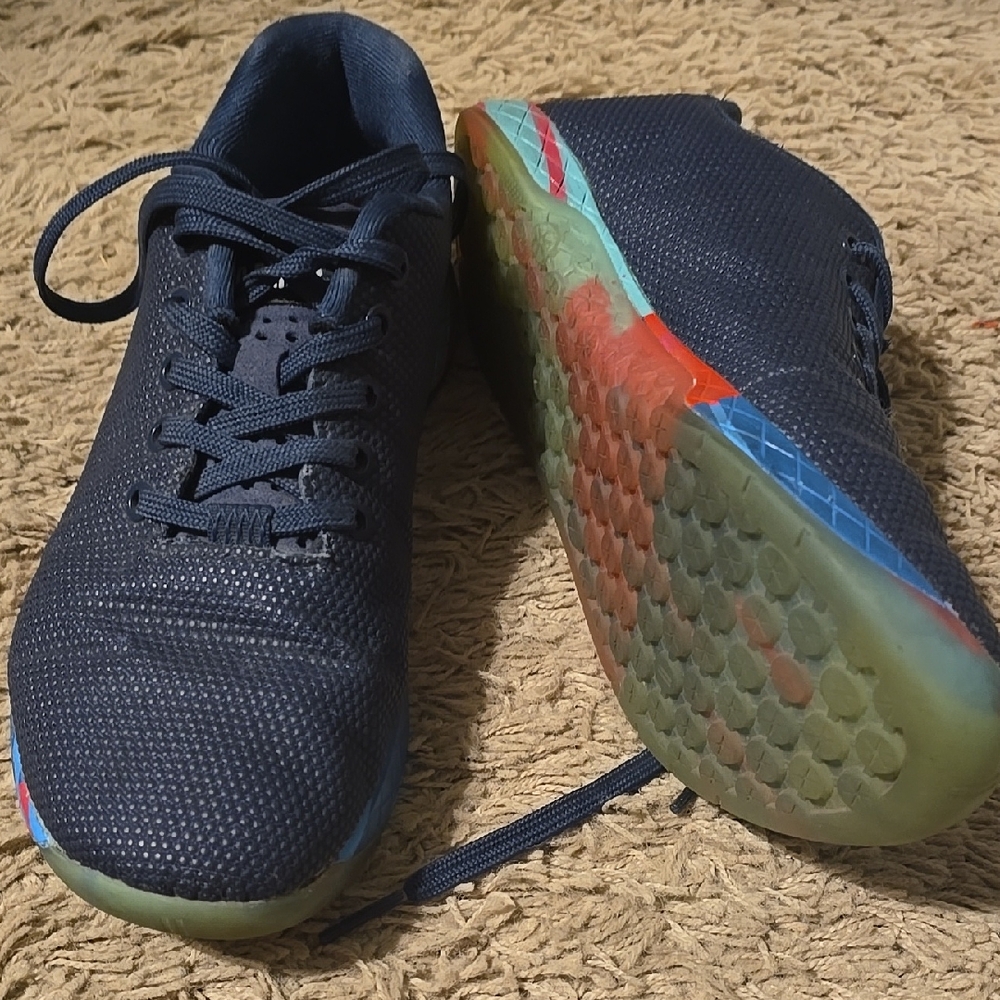 NOBULL Navy Trainers - Womens 9